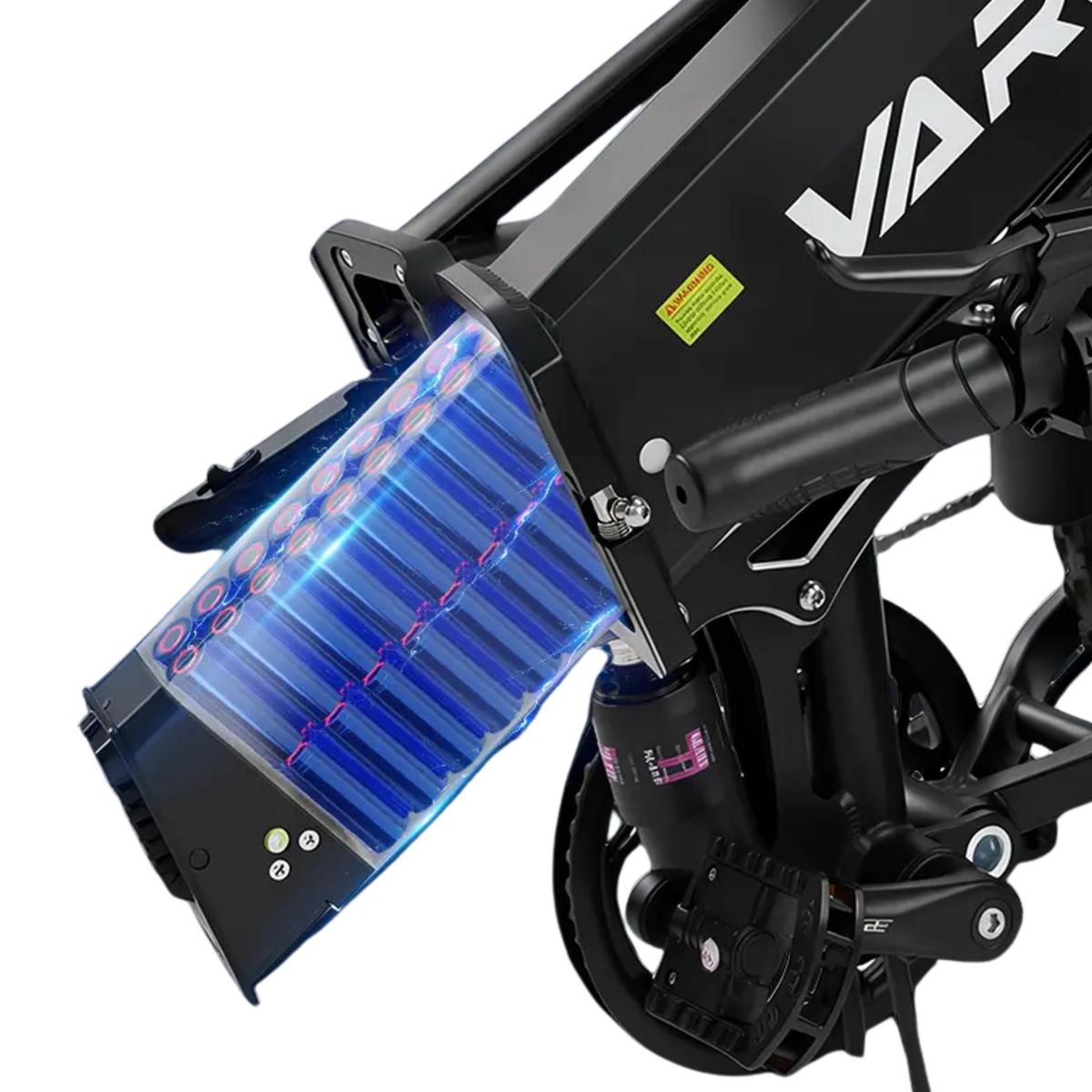 VARUN S20-2 Pro elcykel med löstagbart 48V 13Ah-batteri – Wheelyshop