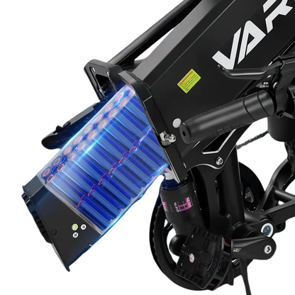 VARUN S20-2 Pro elcykel med löstagbart 48V 13Ah-batteri – Wheelyshop