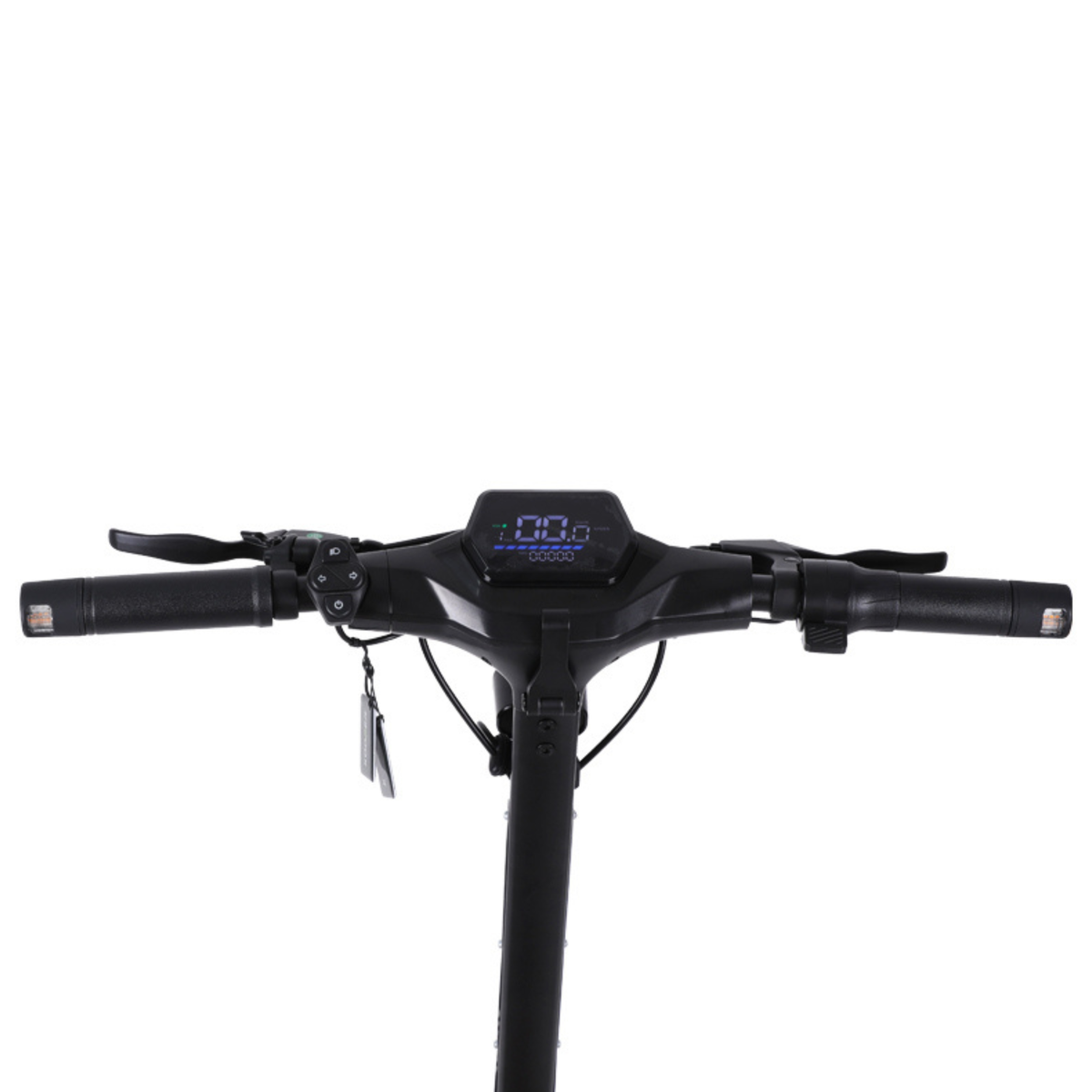 Manubrio con display, leva del freno e pulsanti su Wheely - J18