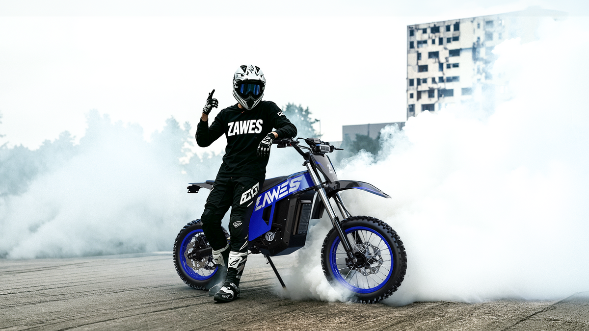 ZAWES GT1 - Moto da cross elettrica - Wheelyshop