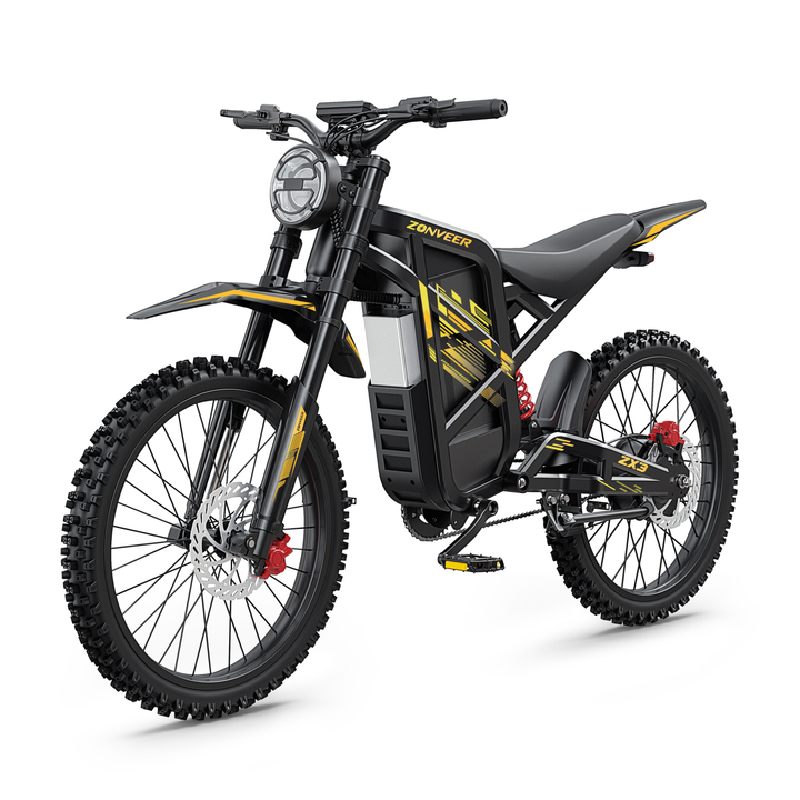 ZONVEER ZX3, bici elettrica con batteria al litio rimovibile da 48 V e 25 Ah – Wheelyshop
