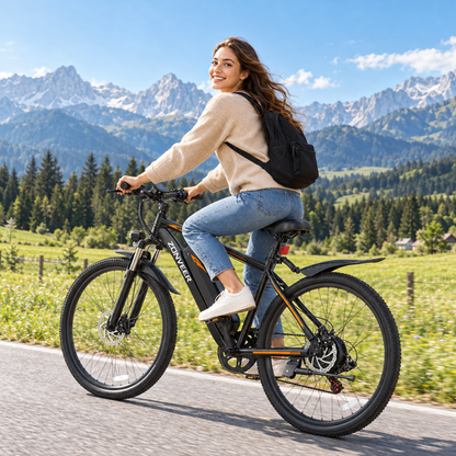 ZONVEER M26 bicicletta elettrica con chiave di accensione – Wheelyshop