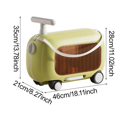 Åkbar resväska för barn – Classic Edition - Åkbar resväska - Wheelyshop