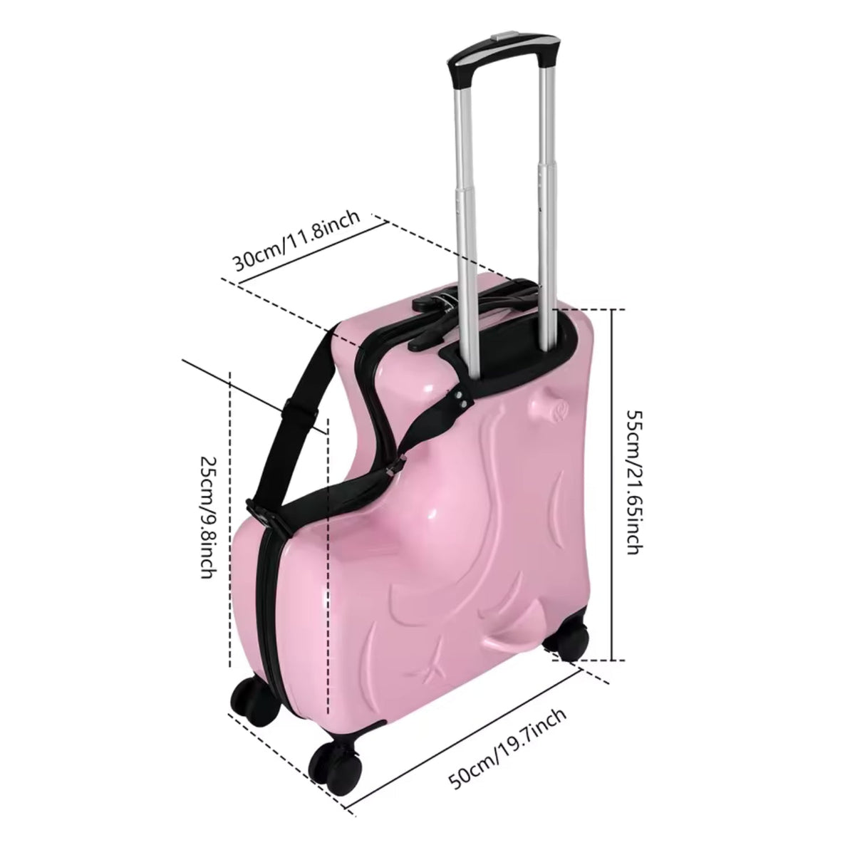 Åkbar resväska för barn – Mini Travel Edition - Åkbar resväska - Wheelyshop