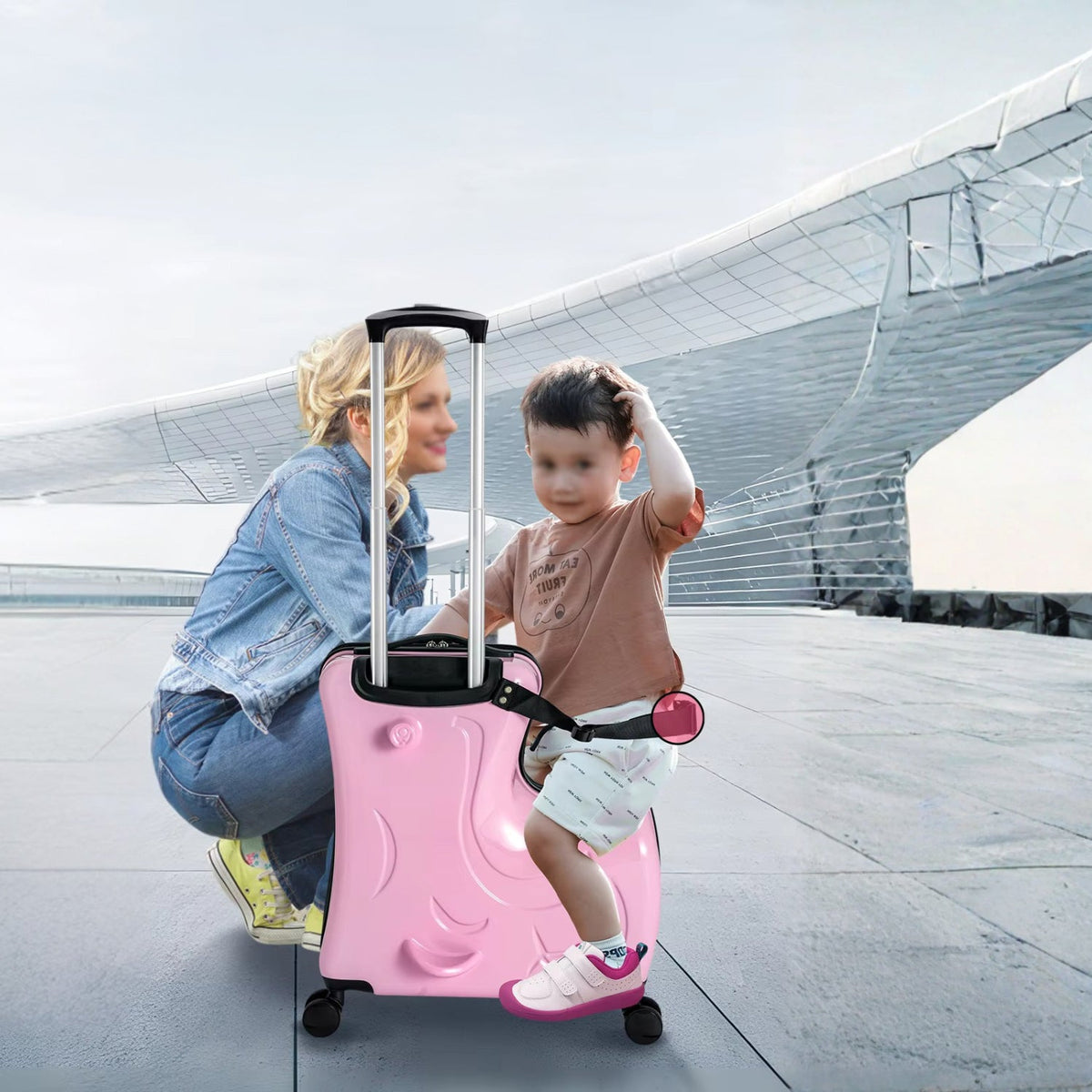 Åkbar resväska för barn – Mini Travel Edition - Åkbar resväska - Wheelyshop