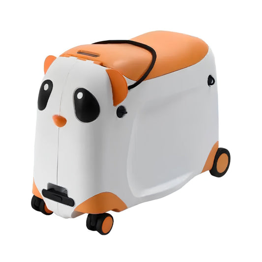 Åkbar resväska för barn – Panda Edition - Åkbar resväska - Wheelyshop