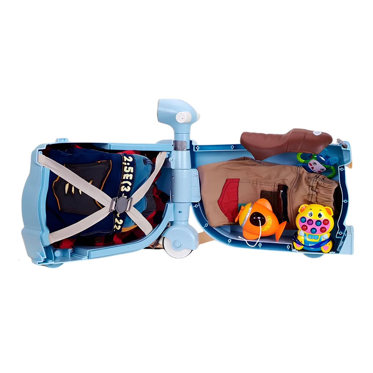 Valigia con monopattino per bambini – RideFun Edition - Valigia con monopattino - Wheelyshop