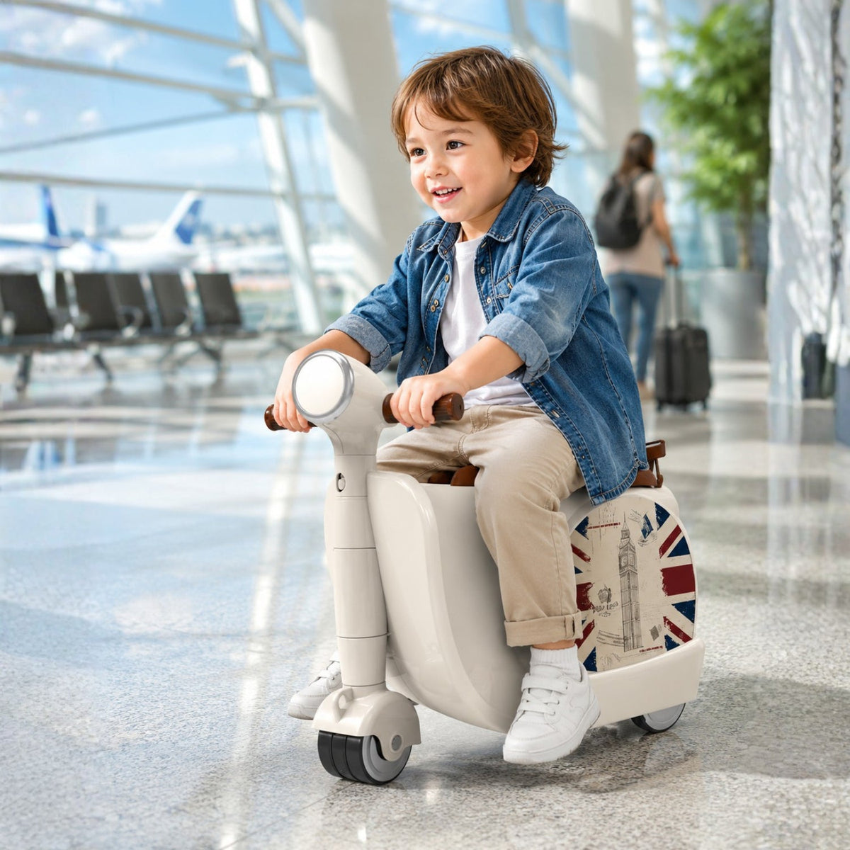 Valigia con monopattino per bambini – RideFun Edition - Valigia con monopattino - Wheelyshop