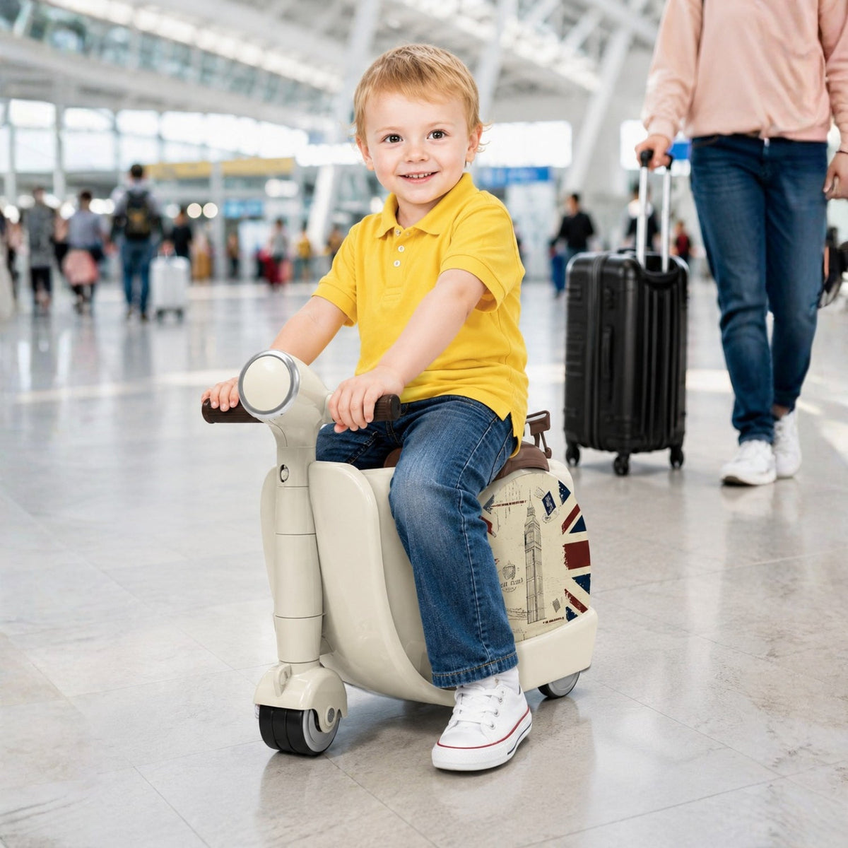 Valigia con monopattino per bambini – RideFun Edition - Valigia con monopattino - Wheelyshop