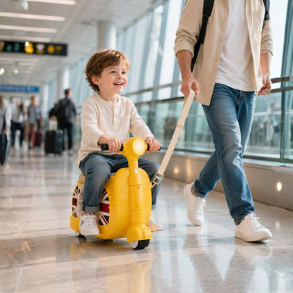 Valigia con monopattino per bambini – RideFun Edition - Valigia con monopattino - Wheelyshop