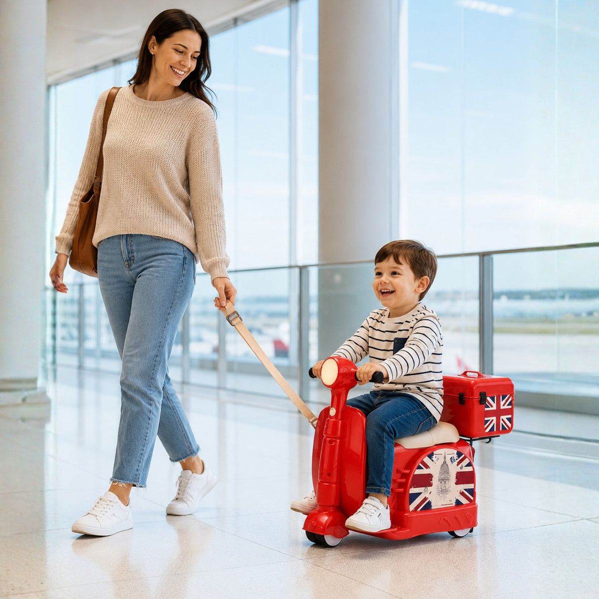 Valigia con monopattino per bambini – RideFun Edition - Valigia con monopattino - Wheelyshop