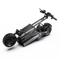 Monopattino elettrico APEFOX T90 piegato da dietro