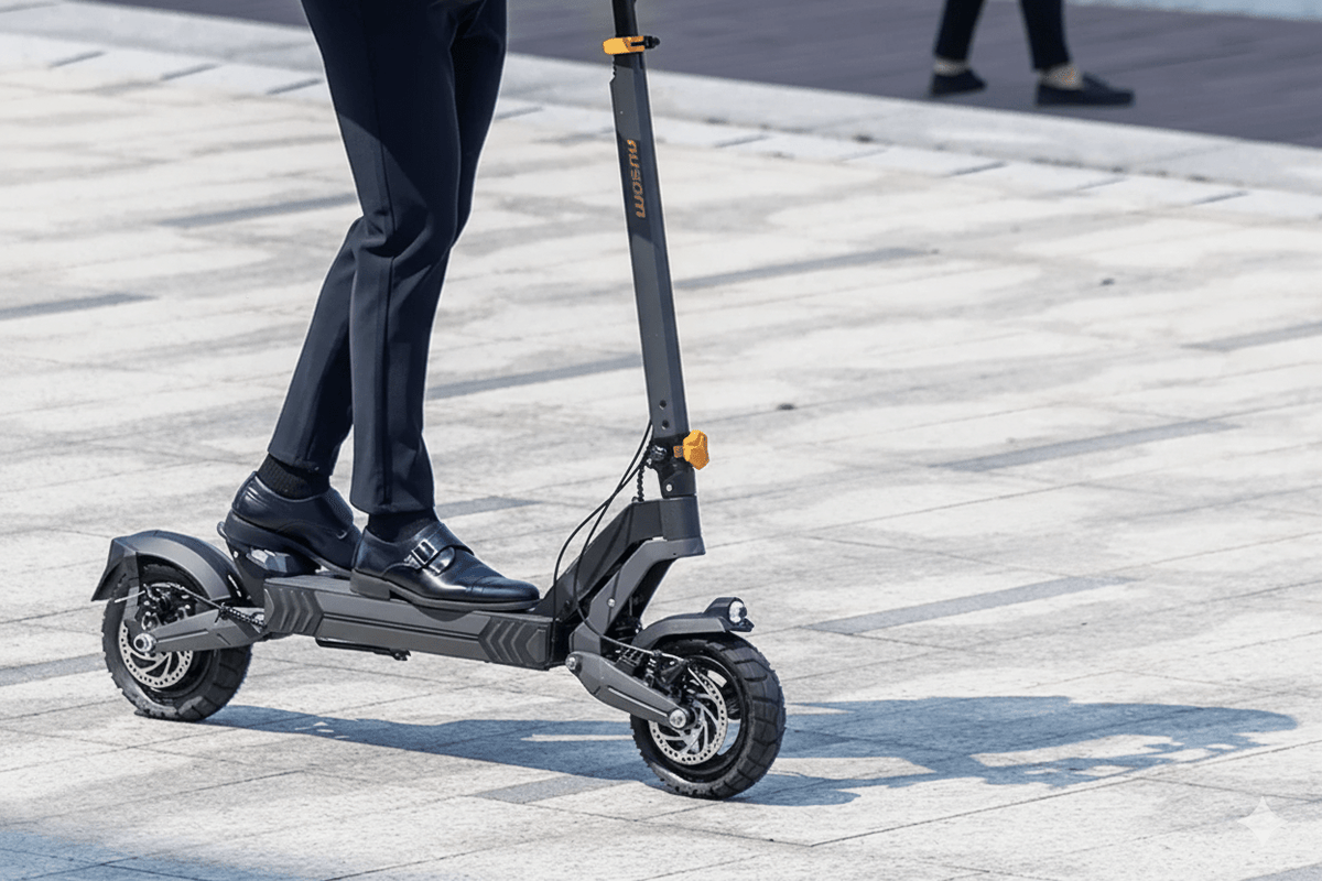 Ausom L2 - Elsparkcykel - Wheelyshop