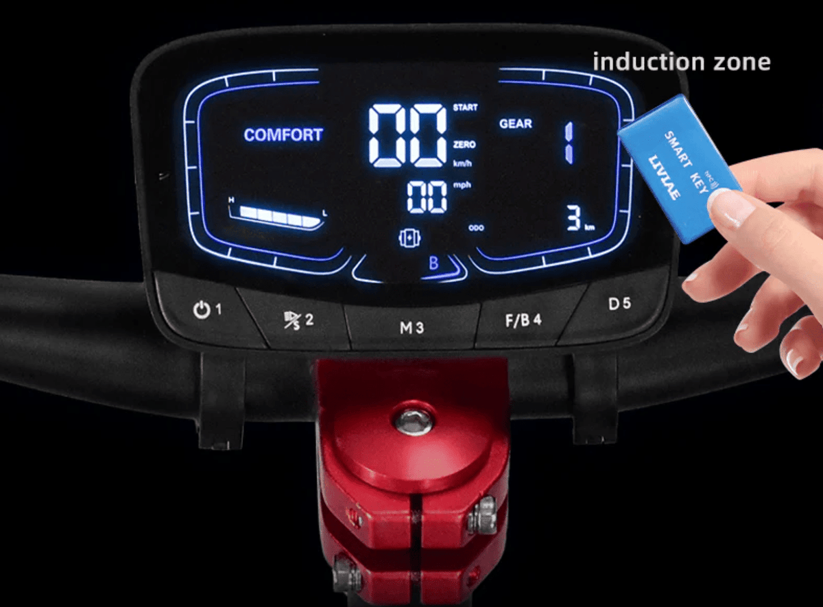 Dettaglio del monopattino elettrico BOYUEDA Q7 PRO MAX