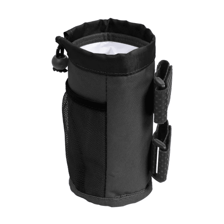 Portaborraccia Bag Edition in nero, vista di sbieco