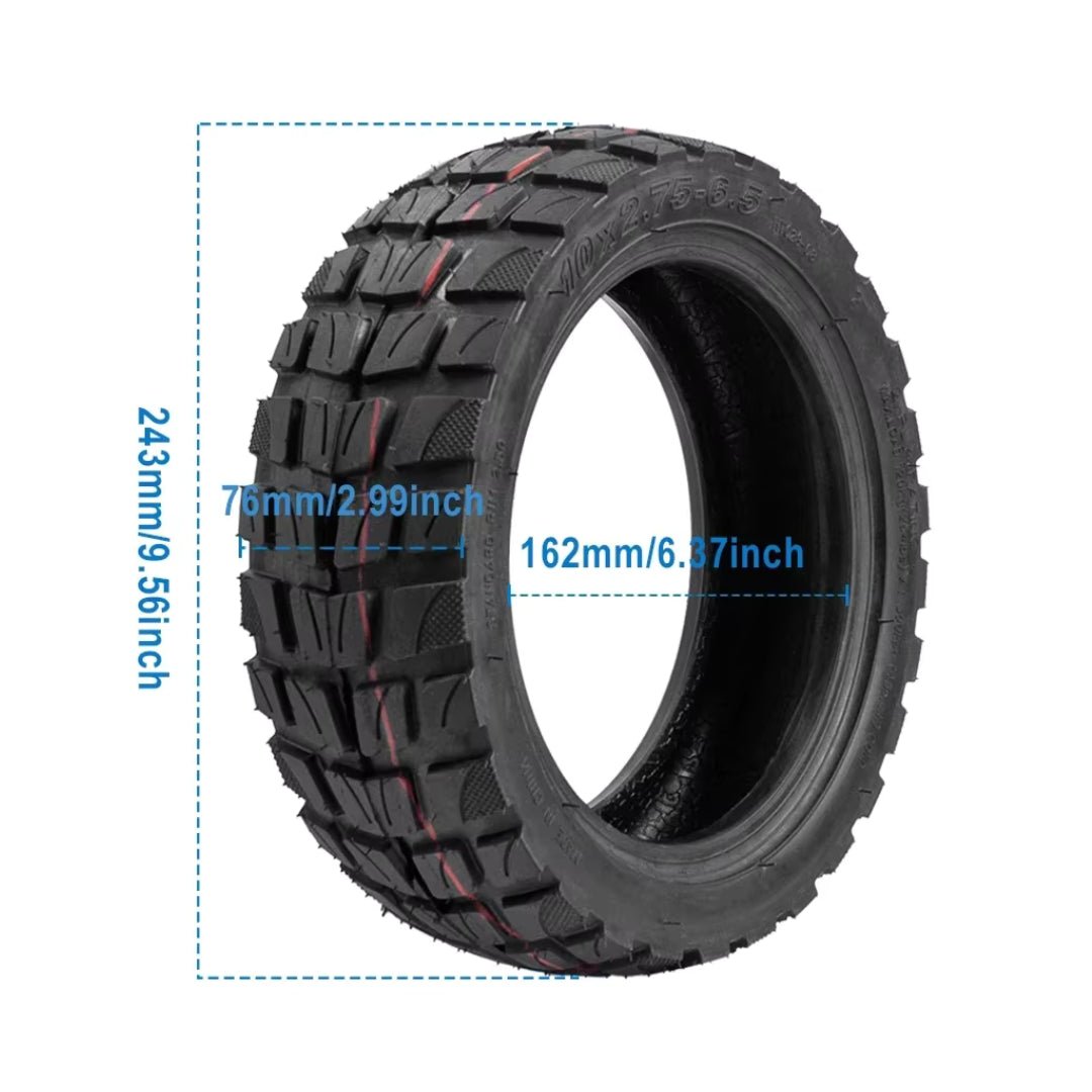 Dimensioni: pneumatico ad aria off-road da 10" per Dualtron