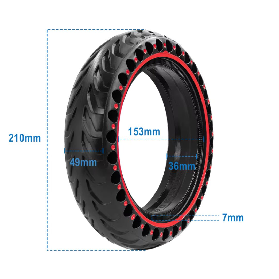 Däck 8,5" Honeycomb Xiaomi - Dot & line Edition - Reservdel - Wheelyshop