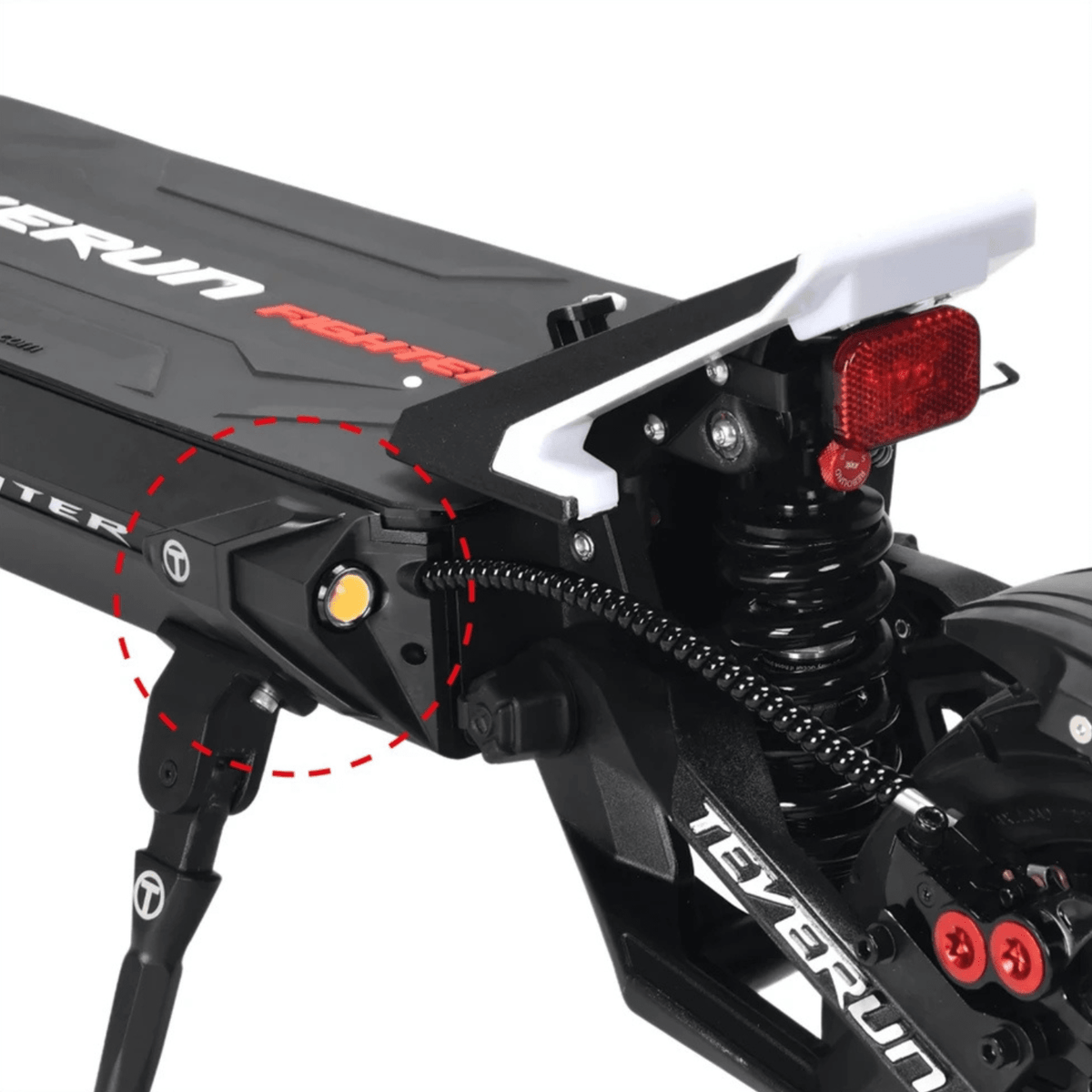 Deck - ljus skyddskåpa TEVERUN Fighter Eleven/Eleven+ - Reservdel - Wheelyshop