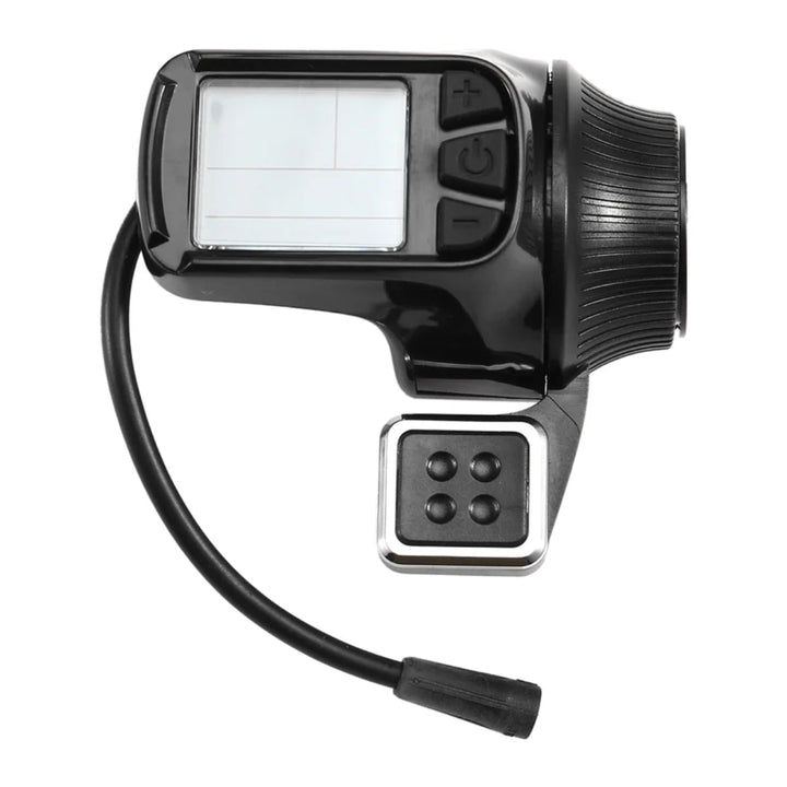Display con acceleratore a pollice per INOKIM OXO, vista frontale