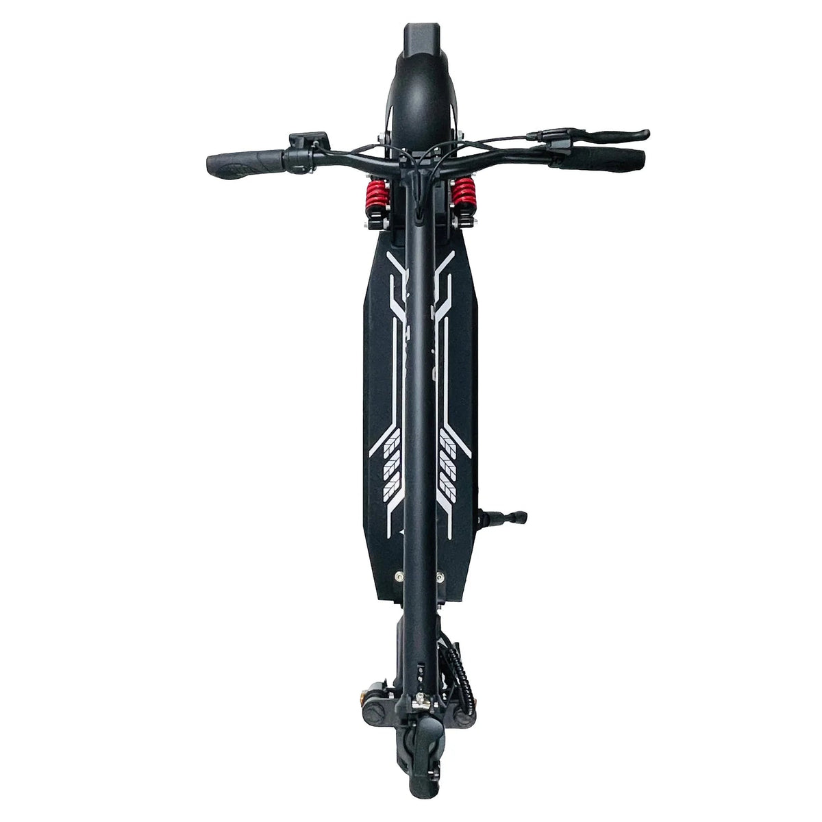 Monopattino elettrico DriveTron DT08 visto dall'alto