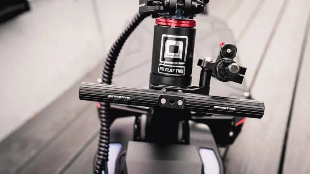 Manubrio del DUALTRON NEW STORM LTD dall'alto