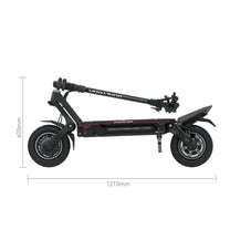 Disegno con le misure del monopattino elettrico DUALTRON NEW STORM LTD
