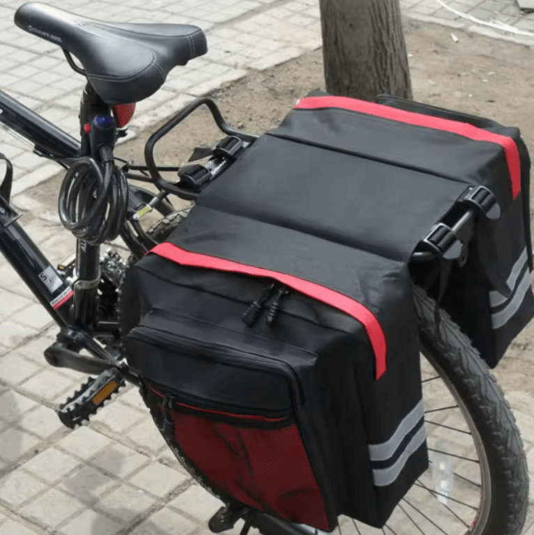 Dubbelsidig pakethållarväska för cyklar - Tillbehör - Wheelyshop