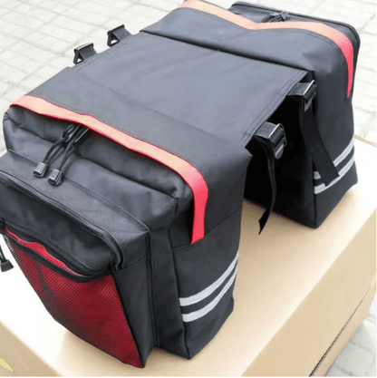 Dubbelsidig pakethållarväska för cyklar - Tillbehör - Wheelyshop