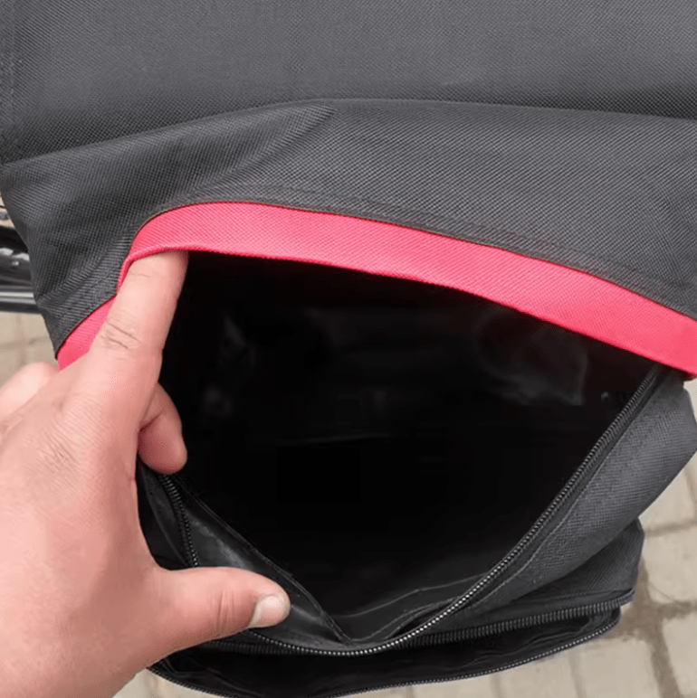 Dubbelsidig pakethållarväska för cyklar - Tillbehör - Wheelyshop