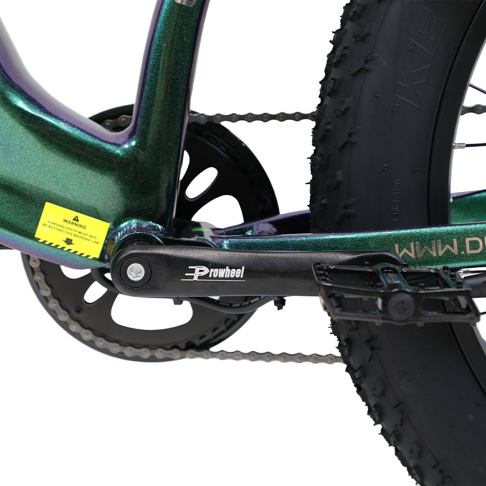 Telaio della Duotts E26 in colore verde