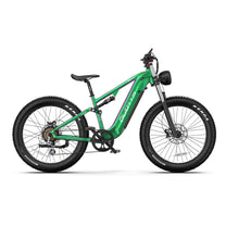 Fat bike elettrica Duotts E26 vista di lato in colore verde