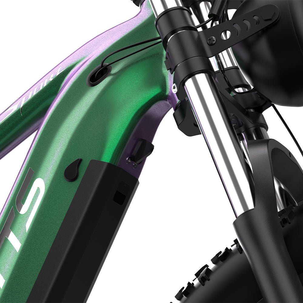 Telaio della Duotts E26 in colore verde