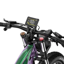 Manubrio della Duotts E26 con display e comandi