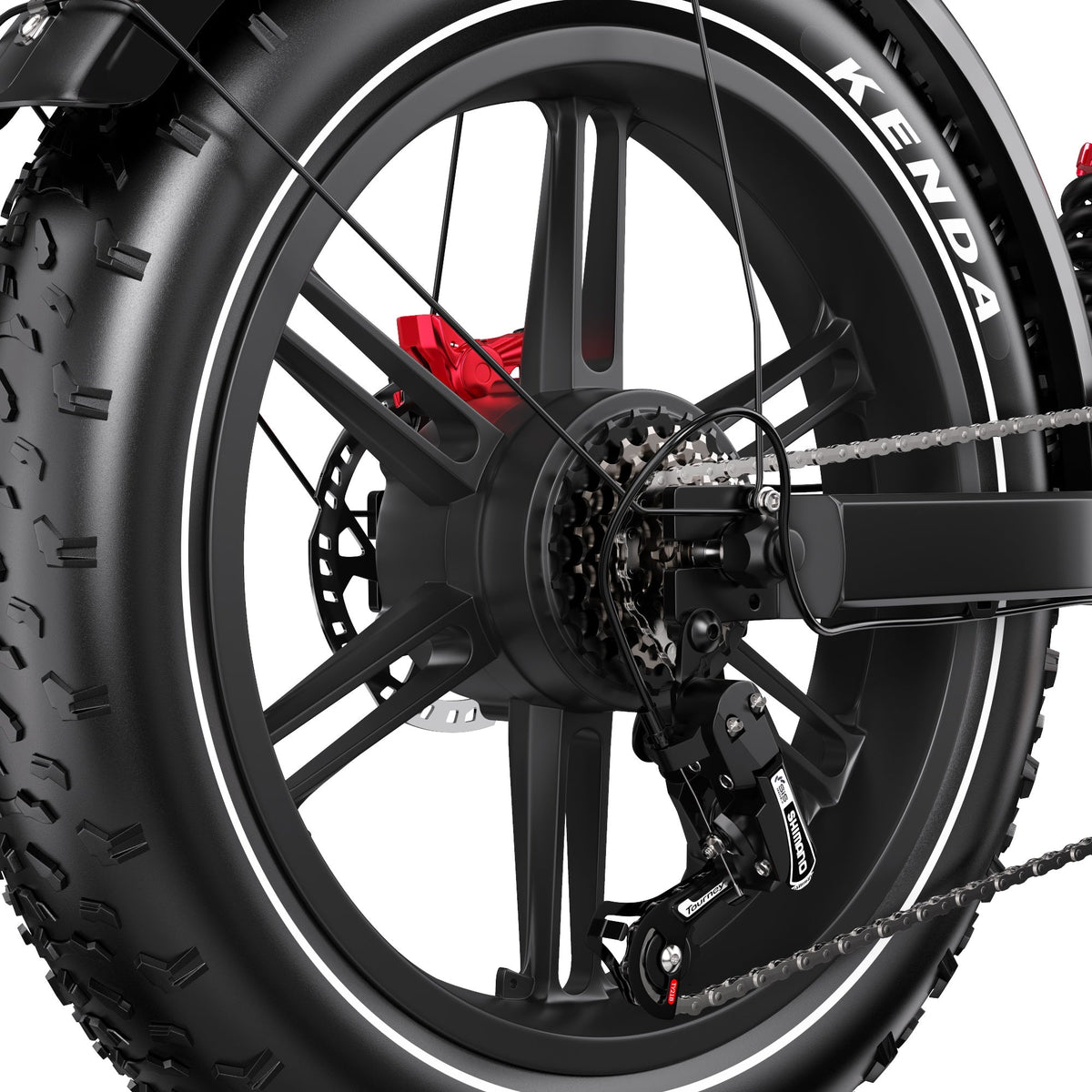 Motore nel mozzo della Duotts F20