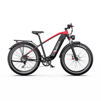 Fat bike elettrica Duotts F26 Lite vista di lato in colore rosso