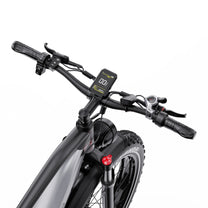 Manubrio della Duotts F26 Lite con display e comandi