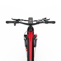 Fat bike elettrica Duotts F26 Lite vista di fronte in colore rosso