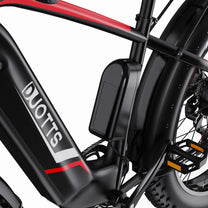 Batteria della Duotts F26 in colore rosso