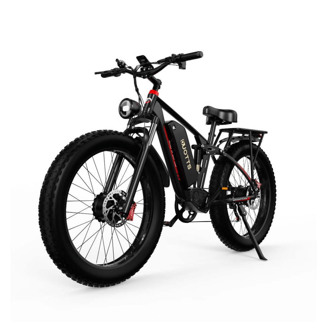 Fat bike elettrica Duotts S26 vista di tre quarti