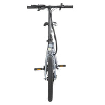 Bici elettrica pieghevole DYU T1 vista di fronte