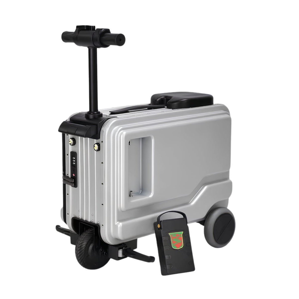 Elektrisk åkbar resväska – PowerDrive Pro Edition - Åkbar resväska - Wheelyshop