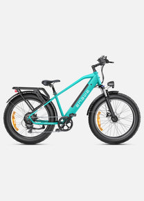 Fat bike elettrica ENGWE E26 vista di lato in colore verde