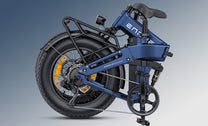 Fat bike elettrica pieghevole ENGWE ENGINE Pro 3.0 Boost piegata