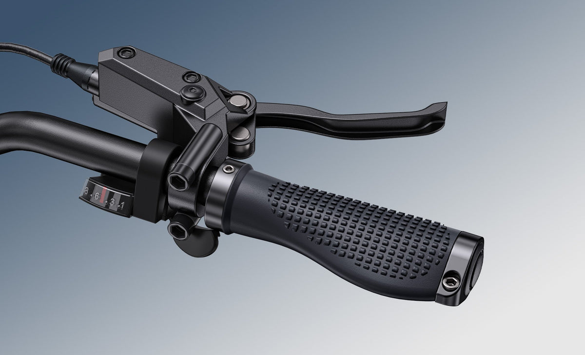 Manopola e comandi del manubrio dell'ENGWE ENGINE Pro 3.0 Boost