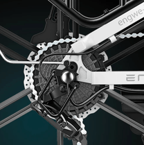 Ruota posteriore dell'ENGWE ENGINE X