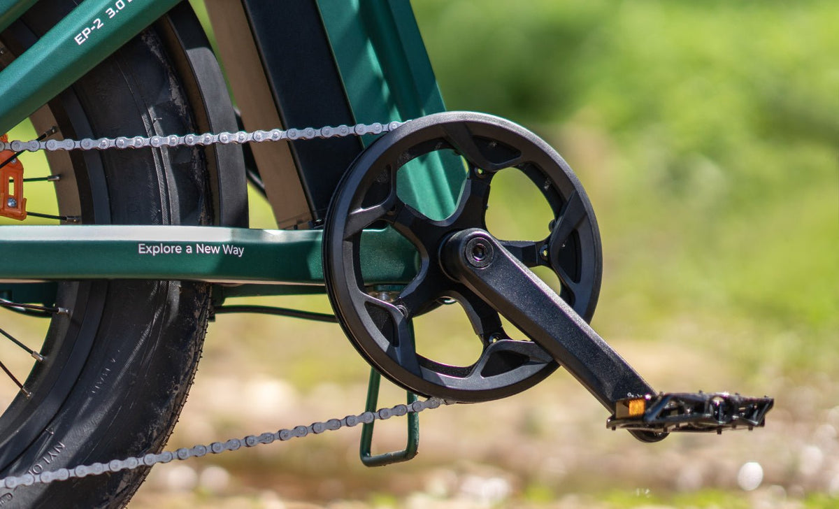 Guarnitura e pedali dell'ENGWE EP-2 3.0 Boost
