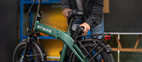 Dettaglio della fat bike elettrica pieghevole ENGWE EP-2 3.0 Boost