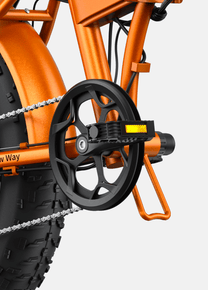 Guarnitura e pedali dell'ENGWE EP-2 Boost