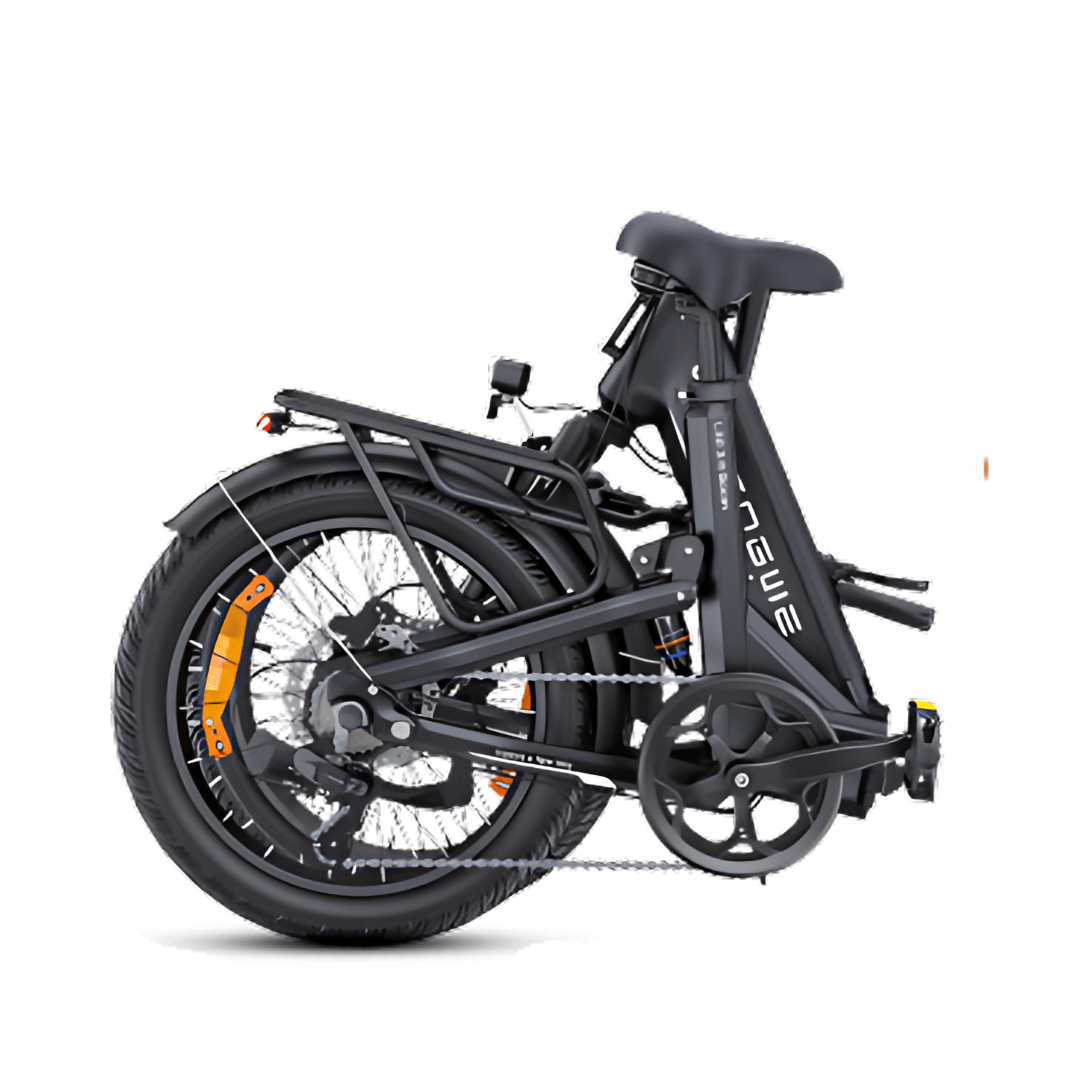 Bici elettrica pieghevole ENGWE L20 3.0 Boost piegata in colore nero