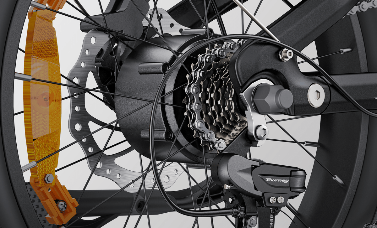 Motore nel mozzo dell'ENGWE L20 3.0 Boost